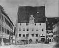 Das gotische Rathaus in Kaufbeuren, abgebrochen 1860