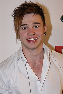 Martin at the 2012 ARIA No. 1 Chart Awards