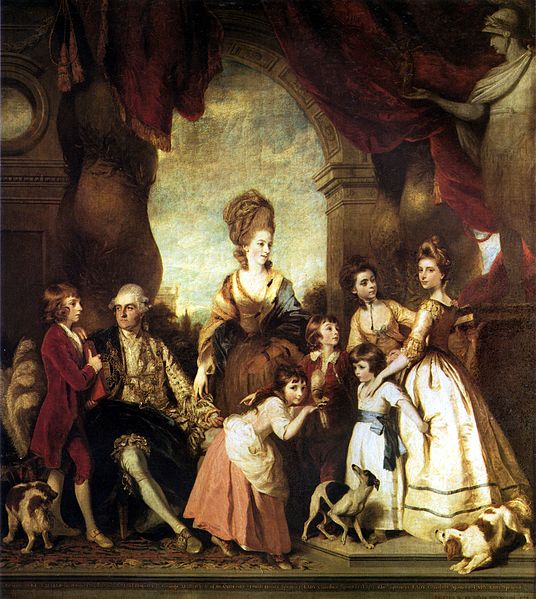 4th Duke of Marlborough, Duchess of Marlborough and their family by Sir Joshua Reynolds, c.1777-78