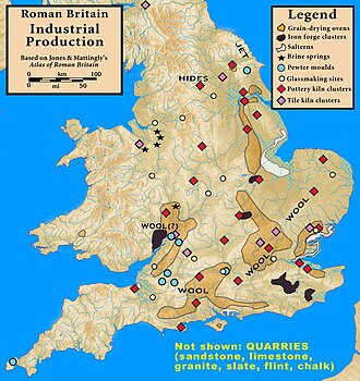 Industrial production in Roman Britain Roman.Britain.Production.jpg