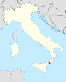 Roman Catholic Archdiocese of Reggio Calabria-Bova in Italy.svg