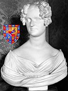 Busto de Rosalía Ventimiglia, duquesa de Berwick, esculpido por Lorenzo Bartolini