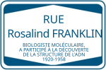 Vorschaubild für Rue Rosalind-Franklin (Stad Lëtzebuerg)