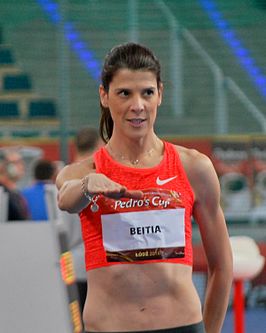 Ruth Beitia in 2016.