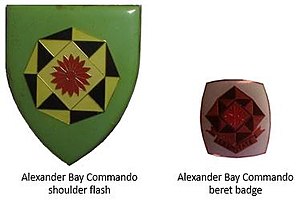 SADF era Alexander Bay Commando insignia SADF era Alexander Bay Commando insignia.jpg