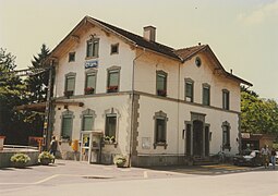 Stationsgebäude Strassenseite 1991