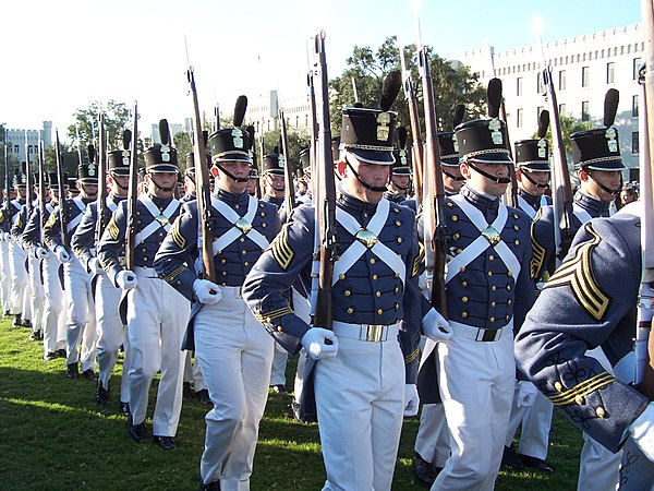 The Summerall Guards performing the Citadel Series.