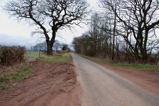 Looking north towards Offlow hill