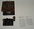 Morse key and variable capacitor from the SMS Braunschweig