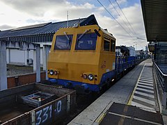 Travaux de réparation sur une ligne de chemin de fer — Wikipédia
