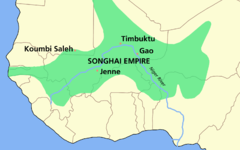Image 64The Songhai Empire, c. 1500 (from History of Africa)