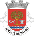 Coat of arms of Amiais de Baixo