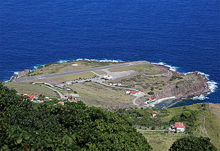 <span class="mw-page-title-main">Juancho E. Yrausquin Airport</span> Airport on the Caribbean island of Saba