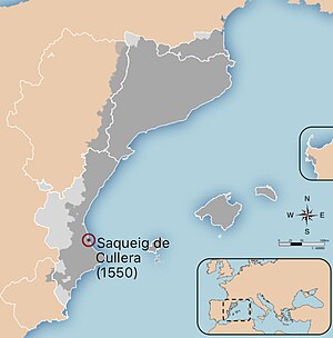 Кульєра на території Іспанії