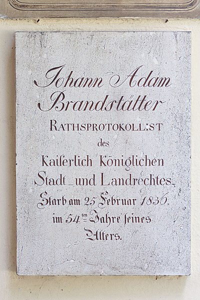 File:Salzburg - Altstadt - Sebastiansfriedhof Brandstätter - 2021 06 26.jpg