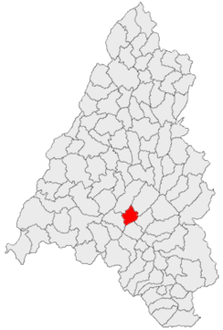 Location of Sâmbăta