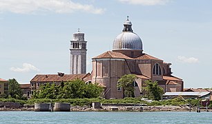  The apse view from the lagoon.