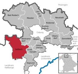 Seßlach - Localizazion