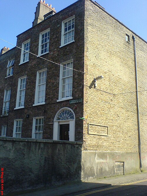 No. 422 North Circular Road, the house where O'Casey wrote the Dublin trilogy