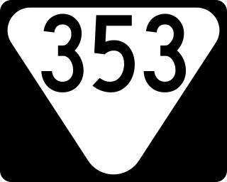 <span class="mw-page-title-main">Tennessee State Route 353</span> Highway in Tennessee
