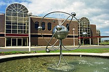 The Sellafield Visitor Centre in the late 1980s; it is now demolished.