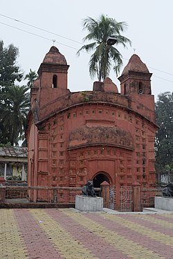 Siddhanath Siva temple at Dhauluabari under Cooch Behar district in West Bengal 16.jpg