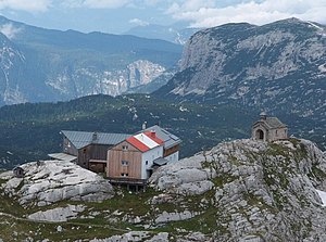 Simonyhütte und Dachsteinkapelle