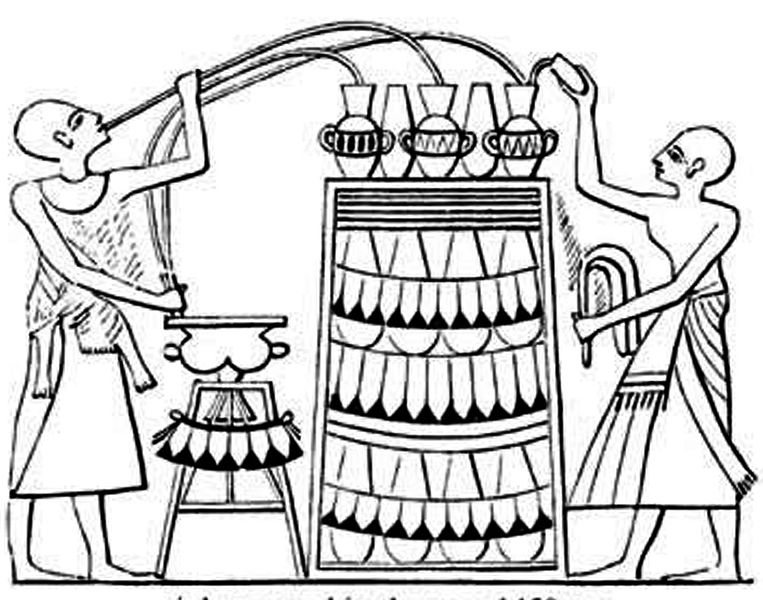 File:Siphonage du vin en Égypte antique 1450 bc.jpg