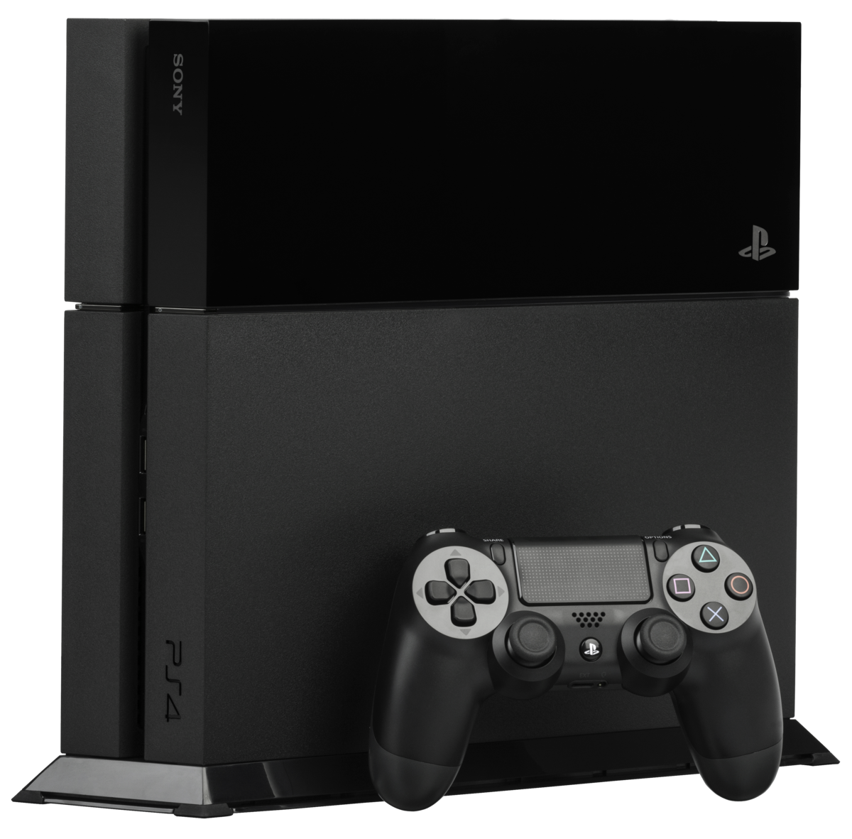 File:Sony-PlayStation-4-PS4-Console-FL.jpg - Wikimedia Commons