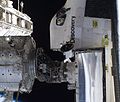 Wahadłowiec Discovery, przycumowany do laboratorium Destiny na ISS