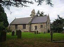 The church, in 2007 St Everilda's Church, Nether Poppleton.jpg