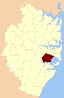 Parish of St George Cadastral in New South Wales, Australia