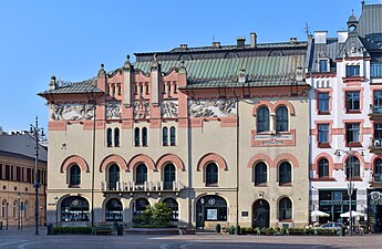 Stary Teatr (wspólnie z F. Mączyńskim), 1906 Kraków, ul. Jagiellońska 5