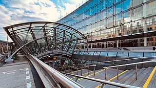 <span class="mw-page-title-main">Brussels-Luxembourg railway station</span> Railway station in Brussels, Belgium