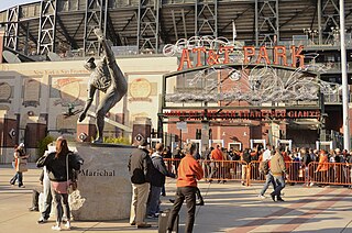 <span class="mw-page-title-main">Statue of Juan Marichal</span> Statue of Juan Marichal in San Francisco, California, U.S.