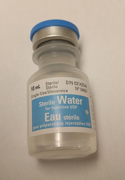 Стерильная вода. Бактериостатическая вода для инъекций. Sterilised Water for Injections. Фармаком Sterile Water USP.