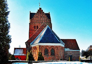 Stokkemarke Church church building in Lolland Municipality, Denmark