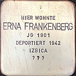 Stolperstein für Else Frankenberg (Nordstraße 15)