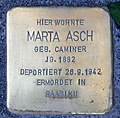 Marta Asch, Thomasiusstraße 3, Berlin-Moabit, Deutschland