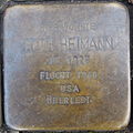 image=File:Stolperstein_Werne_Steinstr_33_Ruth_Heimann.jpg