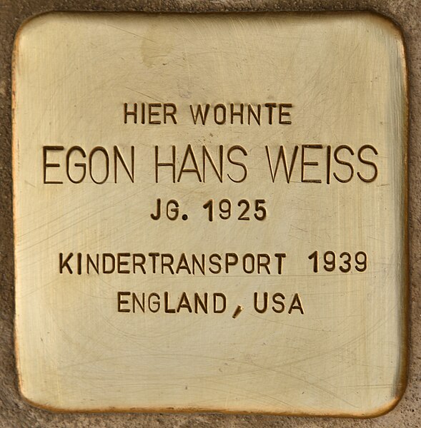 File:Stolperstein für Egon Hans Weiss 3 (Graz).jpg