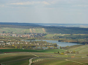 The Breitenauer See seen from Löwenstein