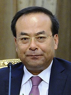 Sun Zhengcai former Politburo member of the Communist Party of China