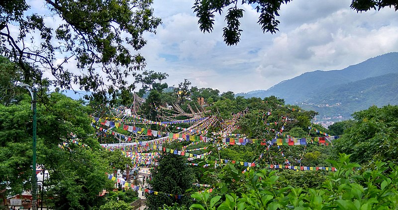 File:Swayambhunath around.jpg