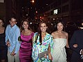 Partial cast of The Amazing Race 14 Left to right: Margaret "Margie" Adams, Luke Adams, Jaime Faith Edmondson, Cara Rosenthal, and Tammy Jih from The Amazing Race 14; Tammy and her brother Victor (not pictured) won this season, while Margie, Luke, Jaime, and Cara also participated in The Amazing Race 18: Unfinished Business. Margie and Luke are also participating in The Amazing Race 24: All-Stars.