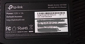 TP-Link AX1500 Wi-Fi 6 Router Specs