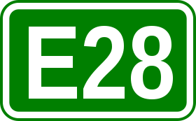 Tabliczka E28.svg