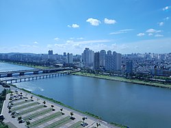 번영교(좌), 남구 삼산동, 신정동지역