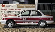 Миниатюра для Файл:Taxi en Huayacocotla.jpg