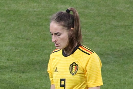 Tessa Wullaert heeft de meeste doelpunten achter haar naam staan (73)